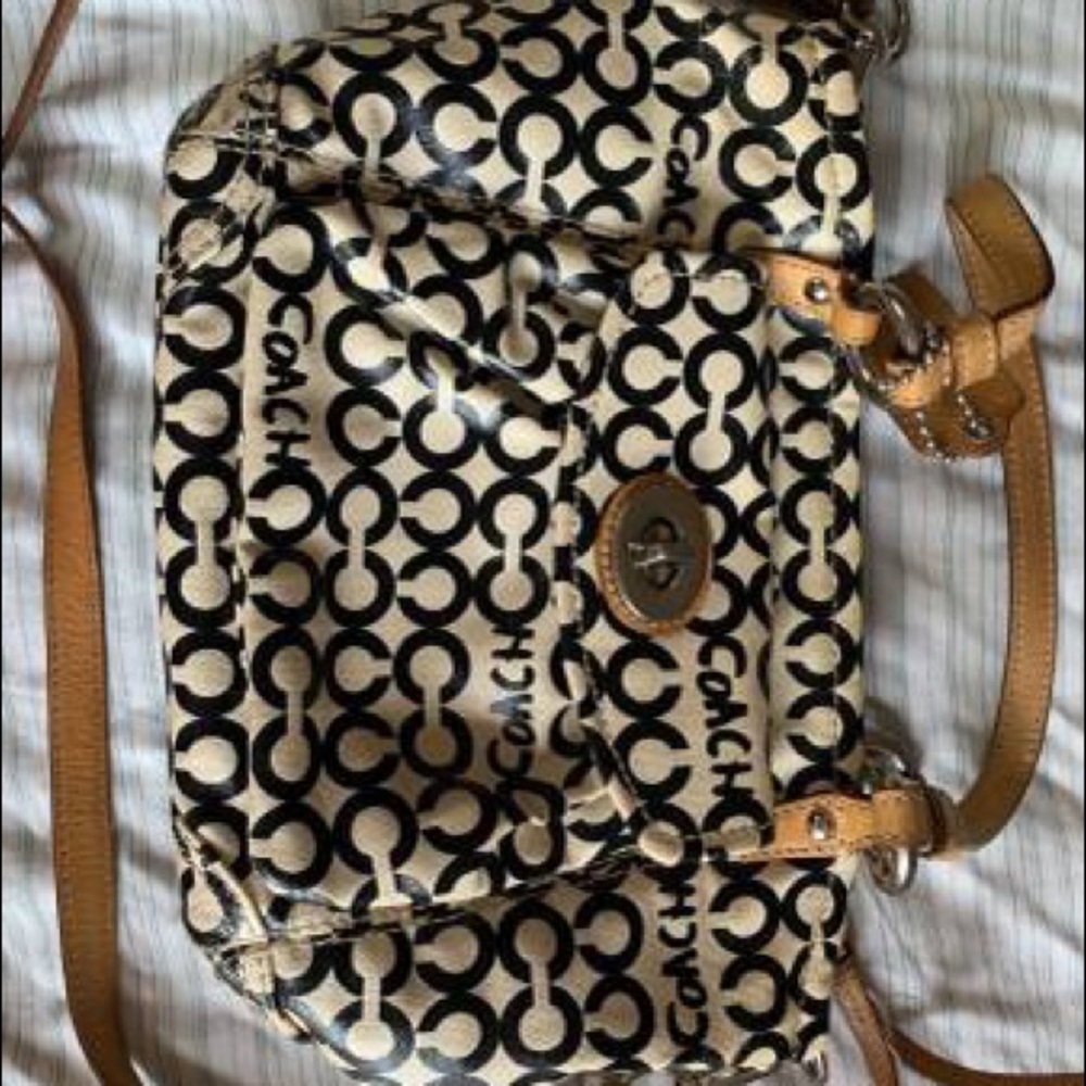 Coach “Leah” Crossbody Purse